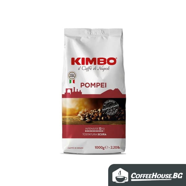 kimbo-pompei-zarna Pachet Kimbo Pompei, cafea boabe de 1 kg