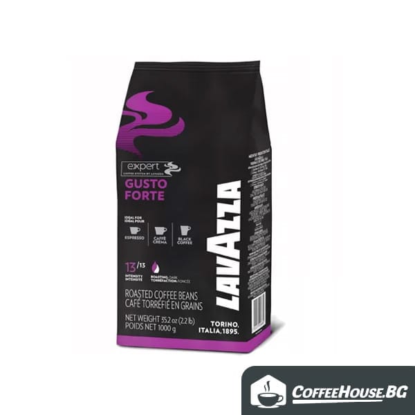 lavazza-gusto-forte Pachet de cafea boabe Lavazza Gusto Forte, 1 kg