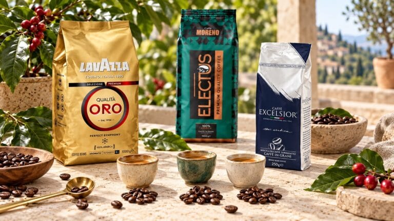 Trei cafele 100% Arabica: Lavazza Qualità Oro, Moreno Electus și Excelsior Radici